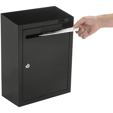 lockable metal suggestion box|shredder suggestion box for sale.